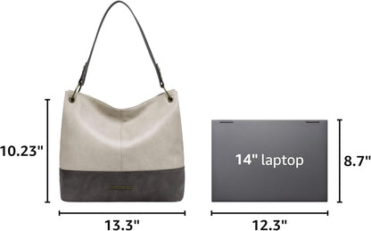 Carteras para mujer, bolsos hobo para mujer, bolso de hombro holgad...