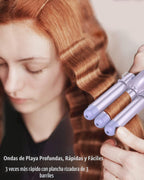 Varita Rizadora Onduladora - Set de Varita Rizadora BESTOPE PRO 5 e...