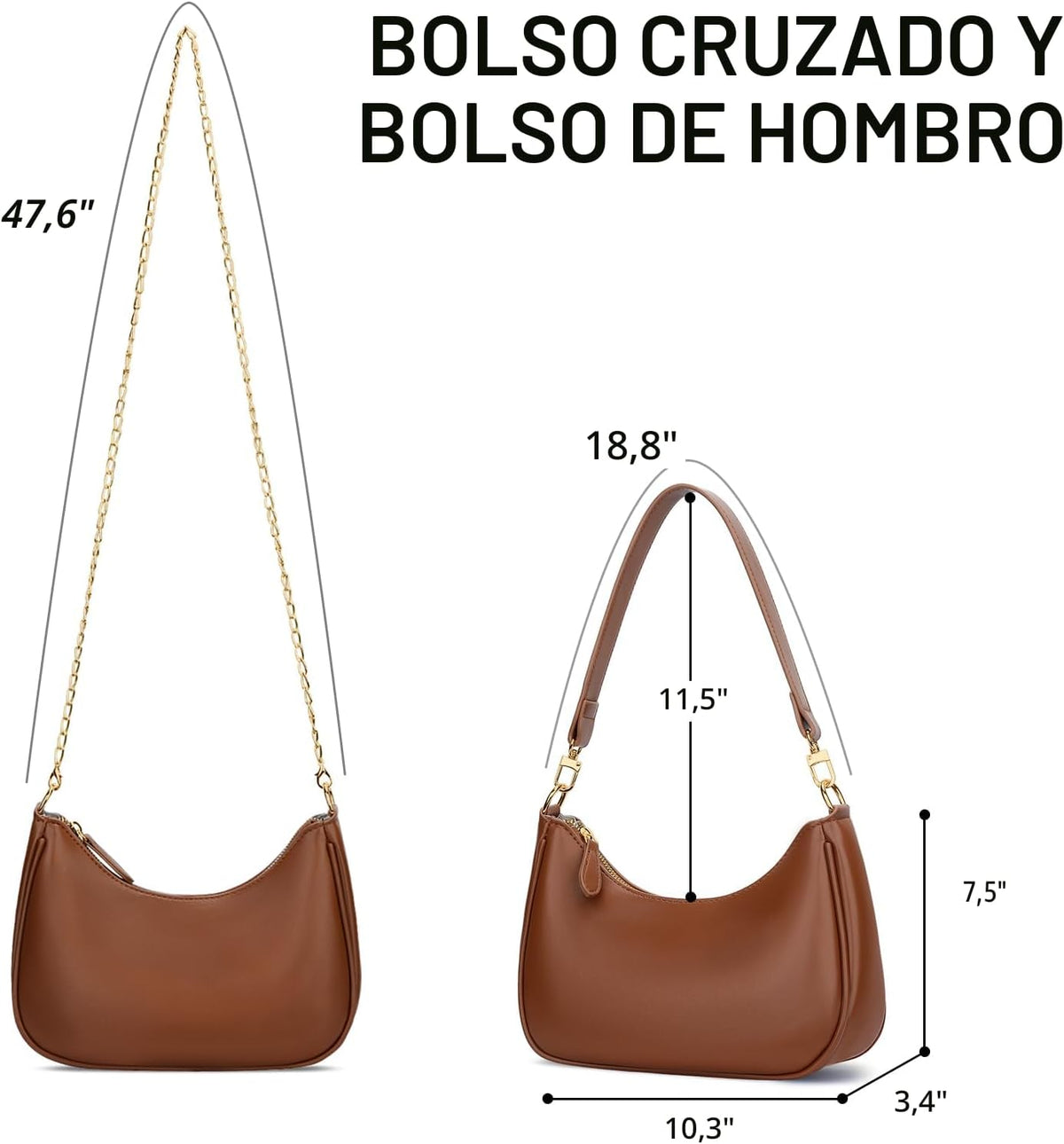 KKXIU Bolso de hombro para mujer, lindos bolsos y bolsos hobo | Bol...