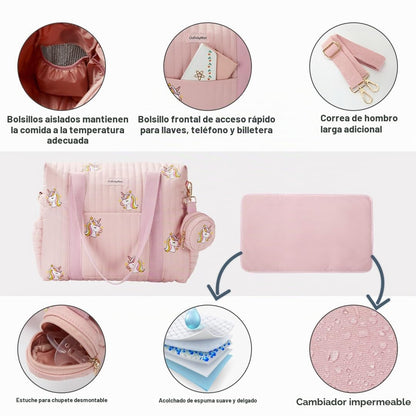 GOBABYMART Juego de 3 bolsas para pañales, bolsa de hospital para t...