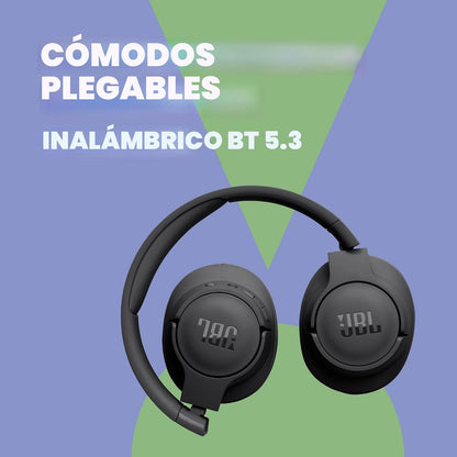 JBL Tune 720BT - Auriculares supraaurales inalámbricos - Blanco | J...