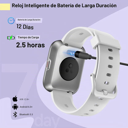 Reloj inteligente para mujer, compatible con Android y iPhone, relo...