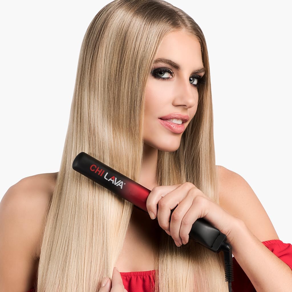 Plancha de pelo con plancha plana CHI Lava Ceramic 1\u2033 | Placas...