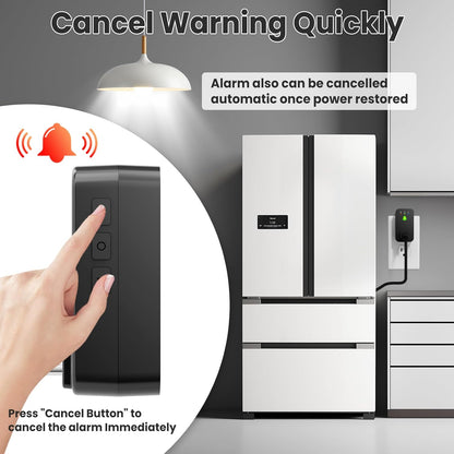 Alarma de corte de energía WiFi, alarma de corte de energía intelig...
