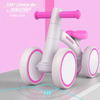 SEREED Bicicleta de equilibrio para bebés de 1 año, bicicleta de eq...