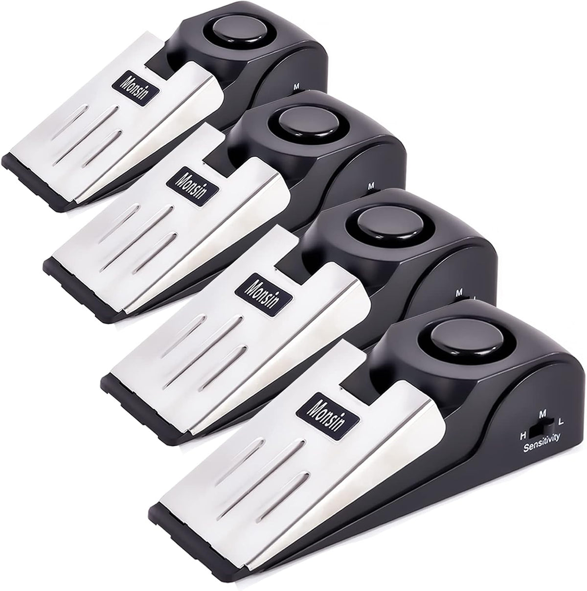Alarma de tope de puerta, tope de puerta con alarma de seguridad de...