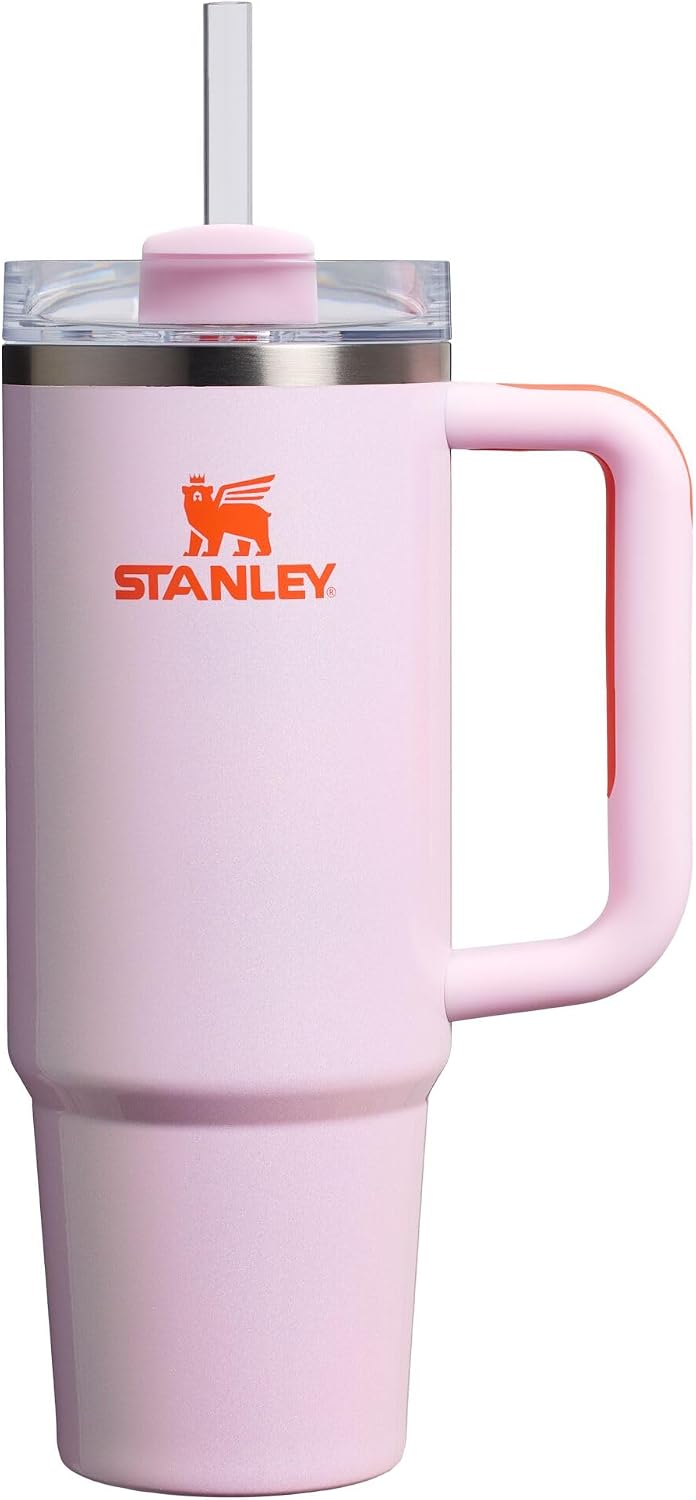 Vaso Stanley Quencher H2.0 con asa y pajita 30 oz | Tapa de estado...