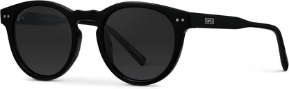 WearMe Pro Gafas de sol polarizadas redondas para mujer, protección...