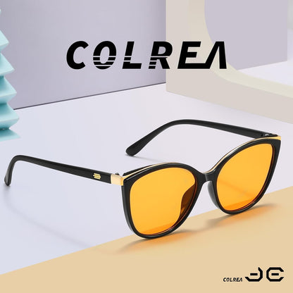 Colrea Gafas de Sol Modernas con Forma de Ojo de Gato para Mujer, E...