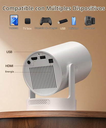 Magcubic Mini proyector con WiFi 6 y Bluetooth 5.4【Enfoque eléctric...