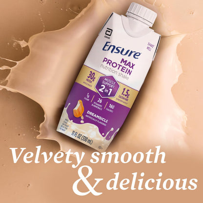 Ensure Max Protein 2 en 1 Dreamsicle, 1.06 oz de alto contenido pro...