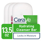 Barra de Limpieza Hidratante CeraVe, Limpiador Corporal y Facial Si...