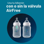 Philips Avent Biberón anticólicos con ventilación AirFree, flujo le...