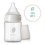 Evenflo Feeding Balance Plus Biberón de Cuello Ancho para Bebé | Te...