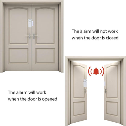 Alarma de puerta y ventana, alarmas de puerta de 90 DB para segurid...