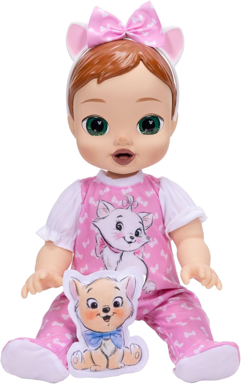 Disney Darlings - Muñeca interactiva de bebé de 13 pulgadas, luces...