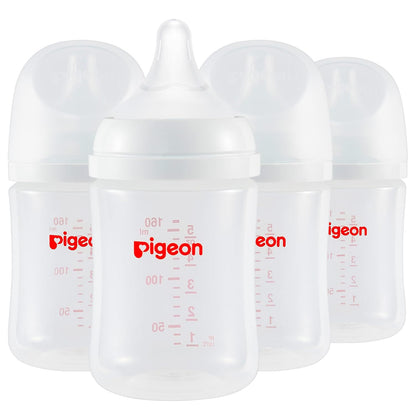 Pigeon Botella de lactancia anticólicos de cuello ancho PP, 5 onzas...