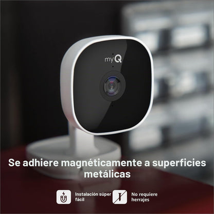 myQ Smart Garage - Cámara de seguridad de garaje - Video HD de 1080...