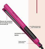 Revlon Plancha plana de cerámica Smooth Brilliance | Smooth Glide y...