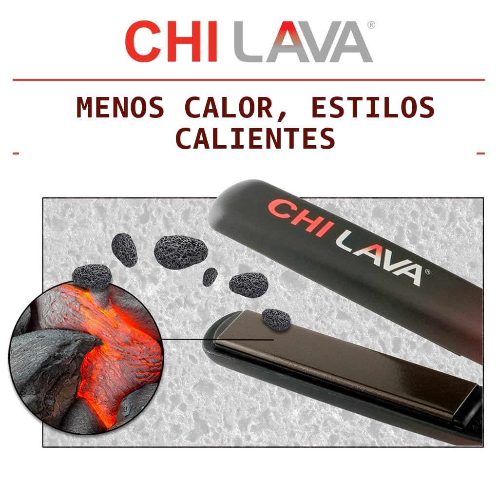 Plancha de pelo con plancha plana CHI Lava Ceramic 1\u2033 | Placas...