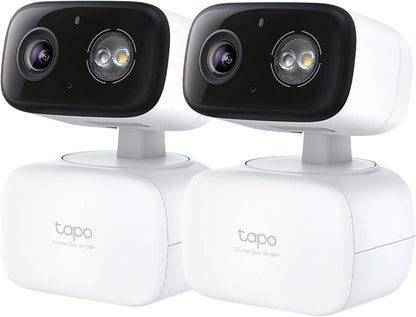 Cámara de seguridad con cable Tapo 2K para interiores/exteriores pa...