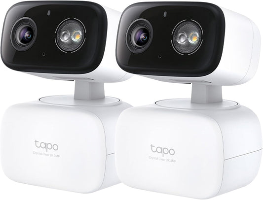 Cámara de seguridad con cable Tapo 2K para interiores/exteriores pa...