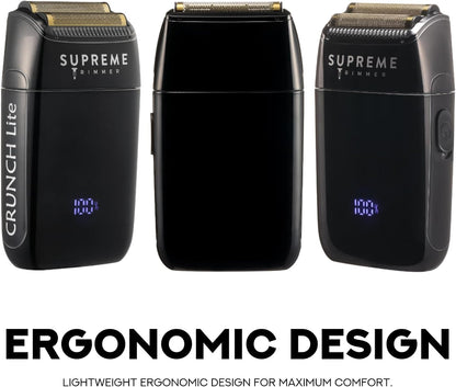 Supreme Trimmer Crunch Lite Afeitadora Profesional de Doble Lámina...