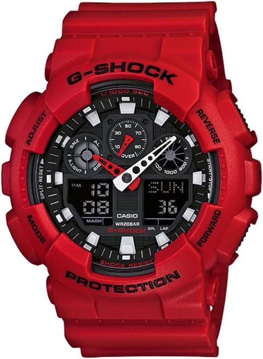 Casio GA-100 XL Series G-Shock Reloj de cuarzo 200M WR resistente a...