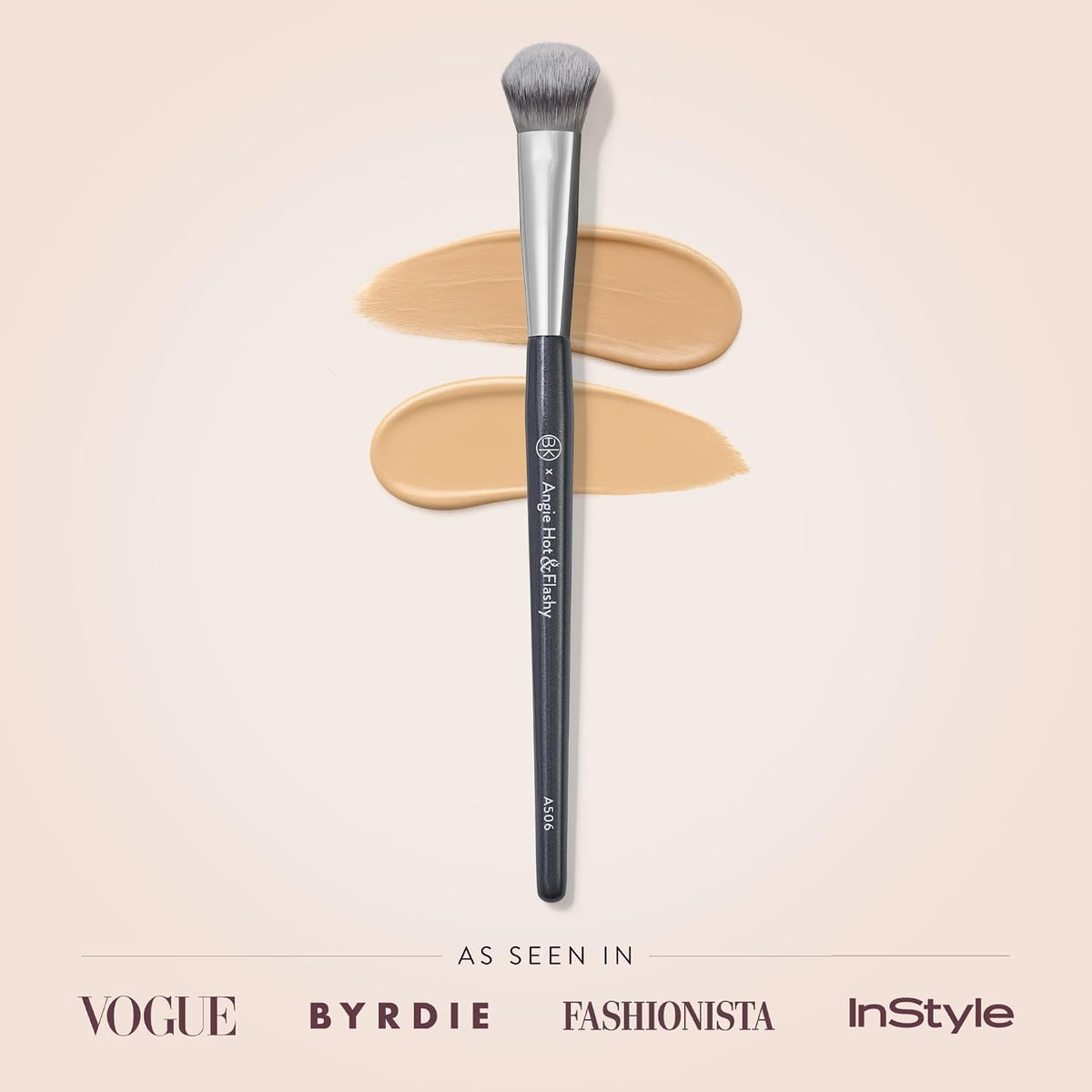 BK BEAUTY BROCHAS - ANGIE HOT &amp; FLASHY A506 CONCEALER - Brocha...