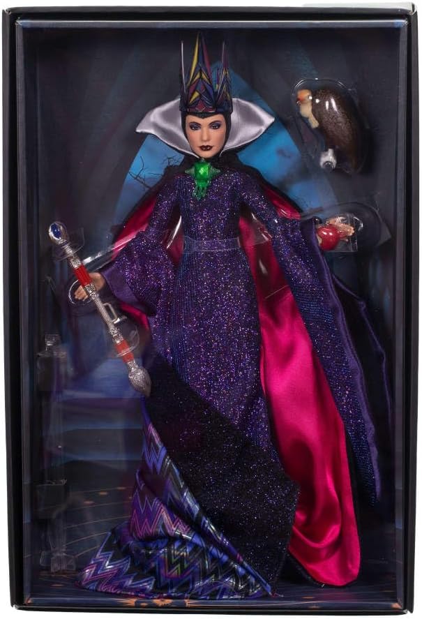Mattel Disney Collector Evil Queen - Muñeca coleccionable de moda c...