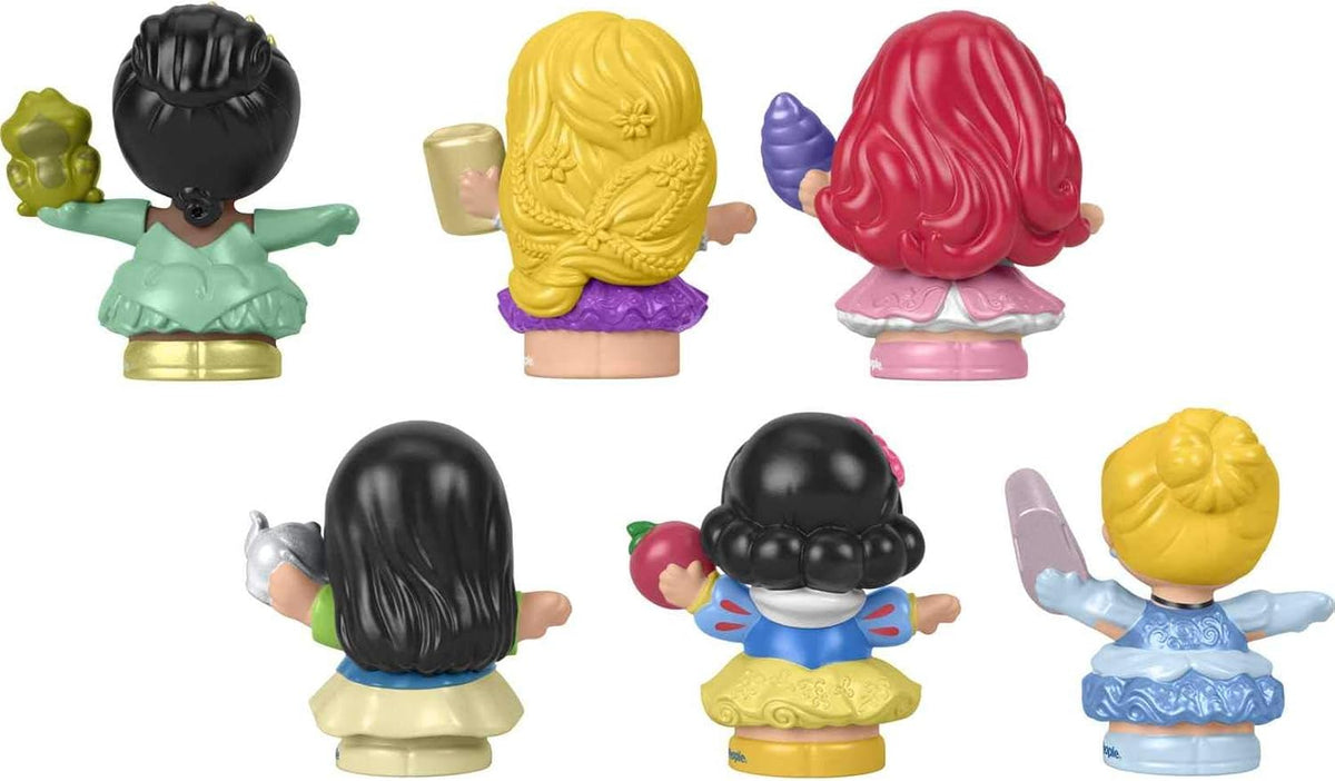 Fisher-Price Set de regalo de princesa Disney de Little People, 6 f...