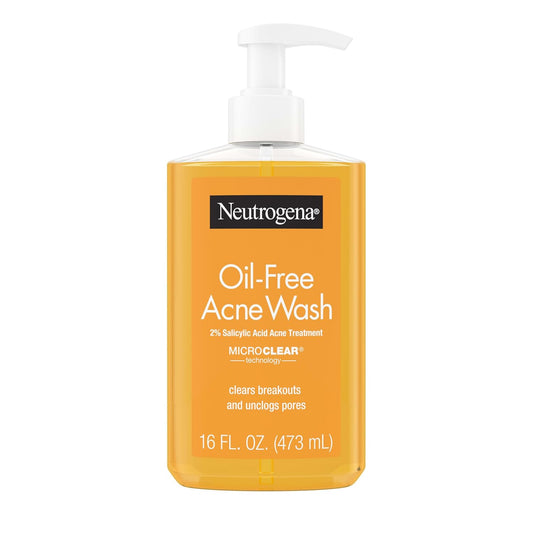 Neutrogena Lavado facial sin aceite para el acné con ácido salicíli...