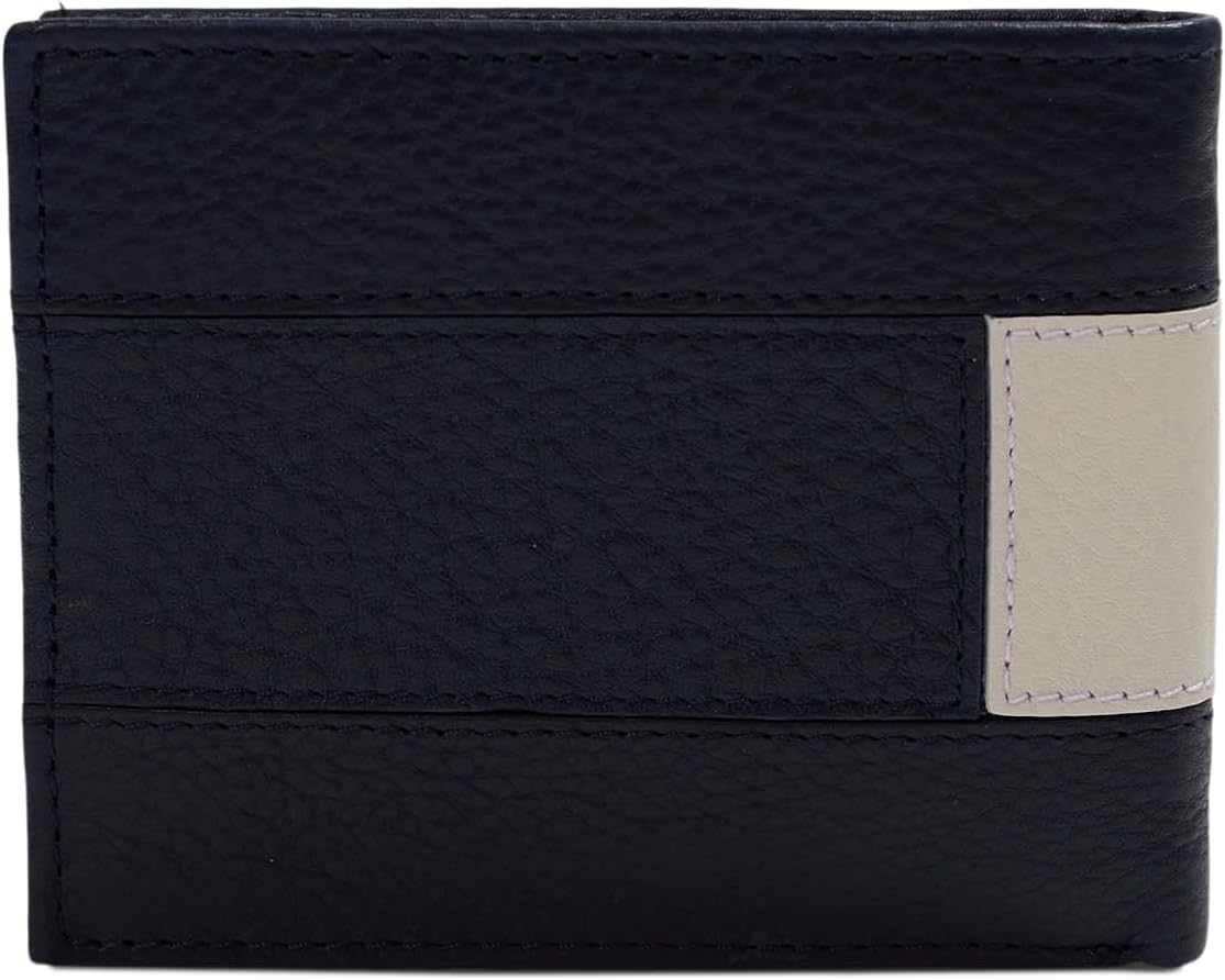 Tommy Hilfiger Cartera Passcase para hombre con ventana de identifi...