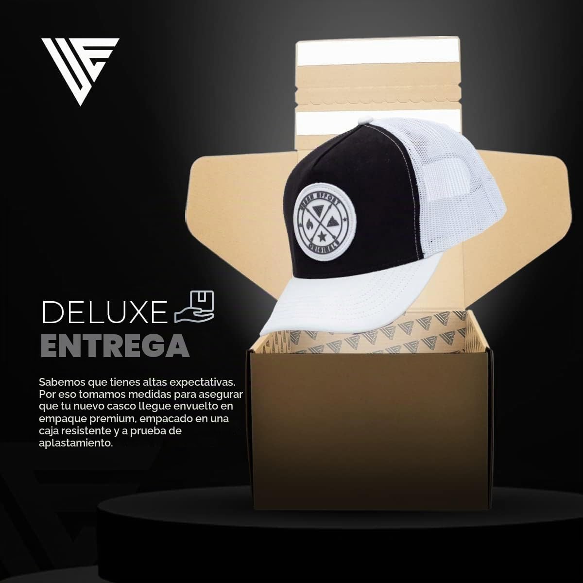 Urban Effort Trucker Hat para hombre – Gorra de béisbol con parte t...