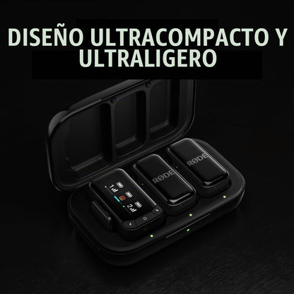 RØDE Wireless Micro - Kit de cámara de micrófono inalámbrico compac...