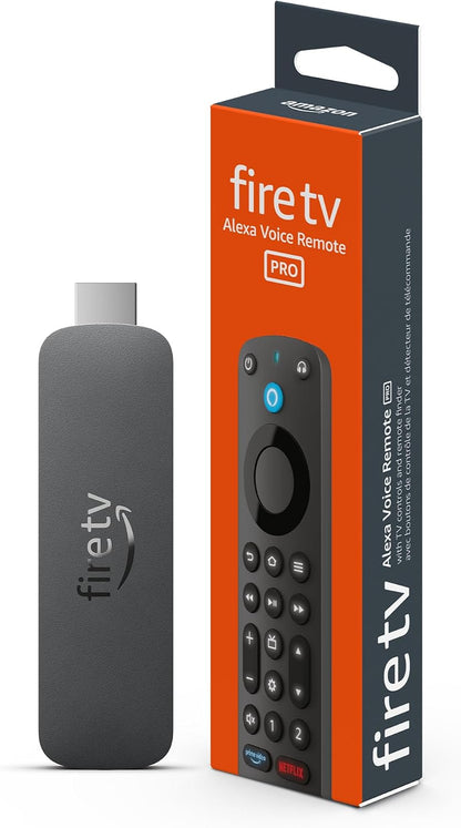 Amazon Fire TV Stick 4K Select con Control remoto por voz Alexa Pro