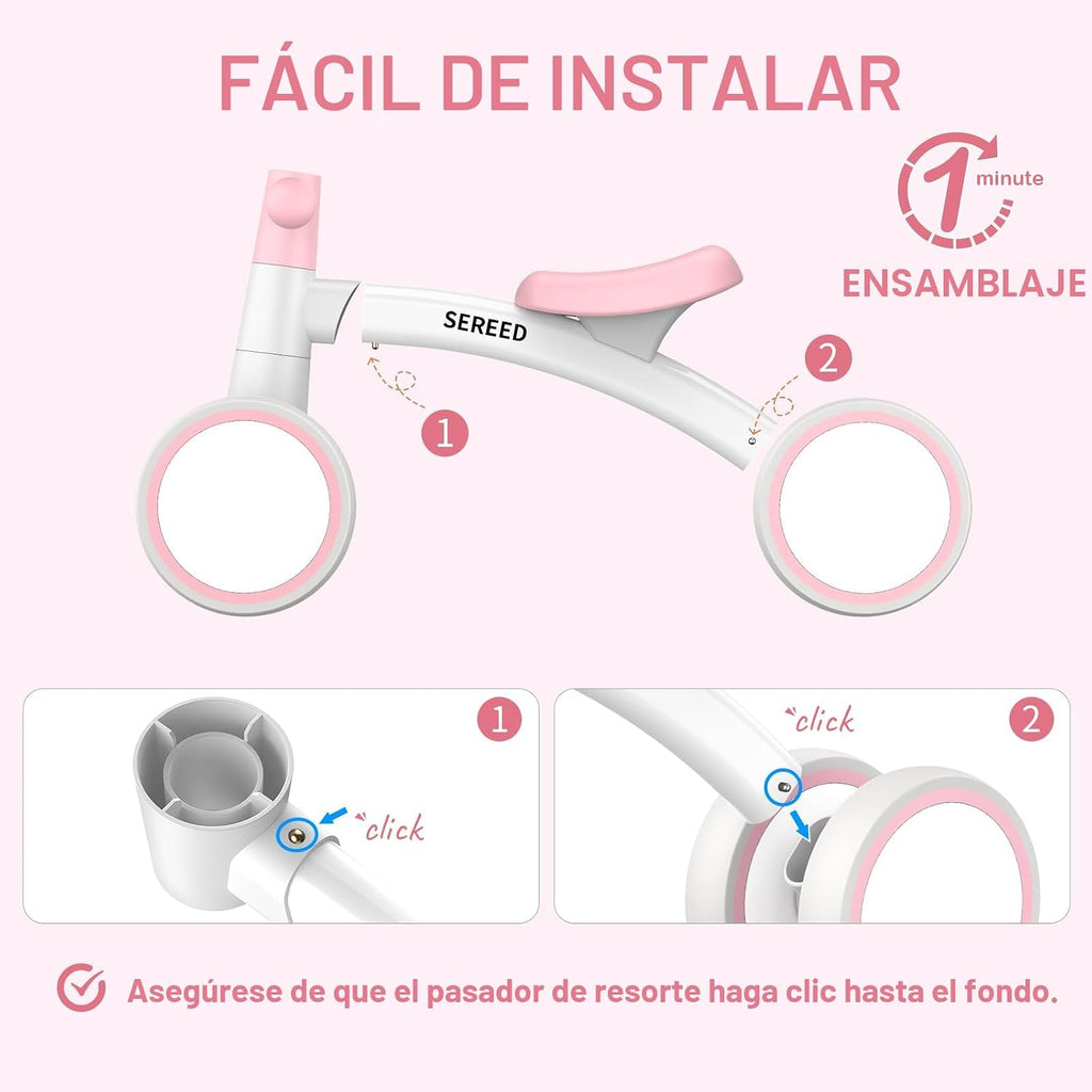 SEREED Juguetes de bicicleta de equilibrio para bebés para regalos...