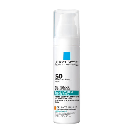 La Roche-Posay Anthelios UV Daily Invisible Sunscreen SPF 50, 3 For...