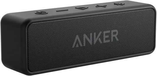 Anker Soundcore 2 Altavoz Bluetooth portátil, 24 horas de reproducc...