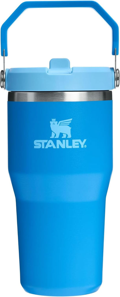 STANLEY IceFlow 2.0 - Vaso con pajita, 20 onzas, color azul | Asa d...