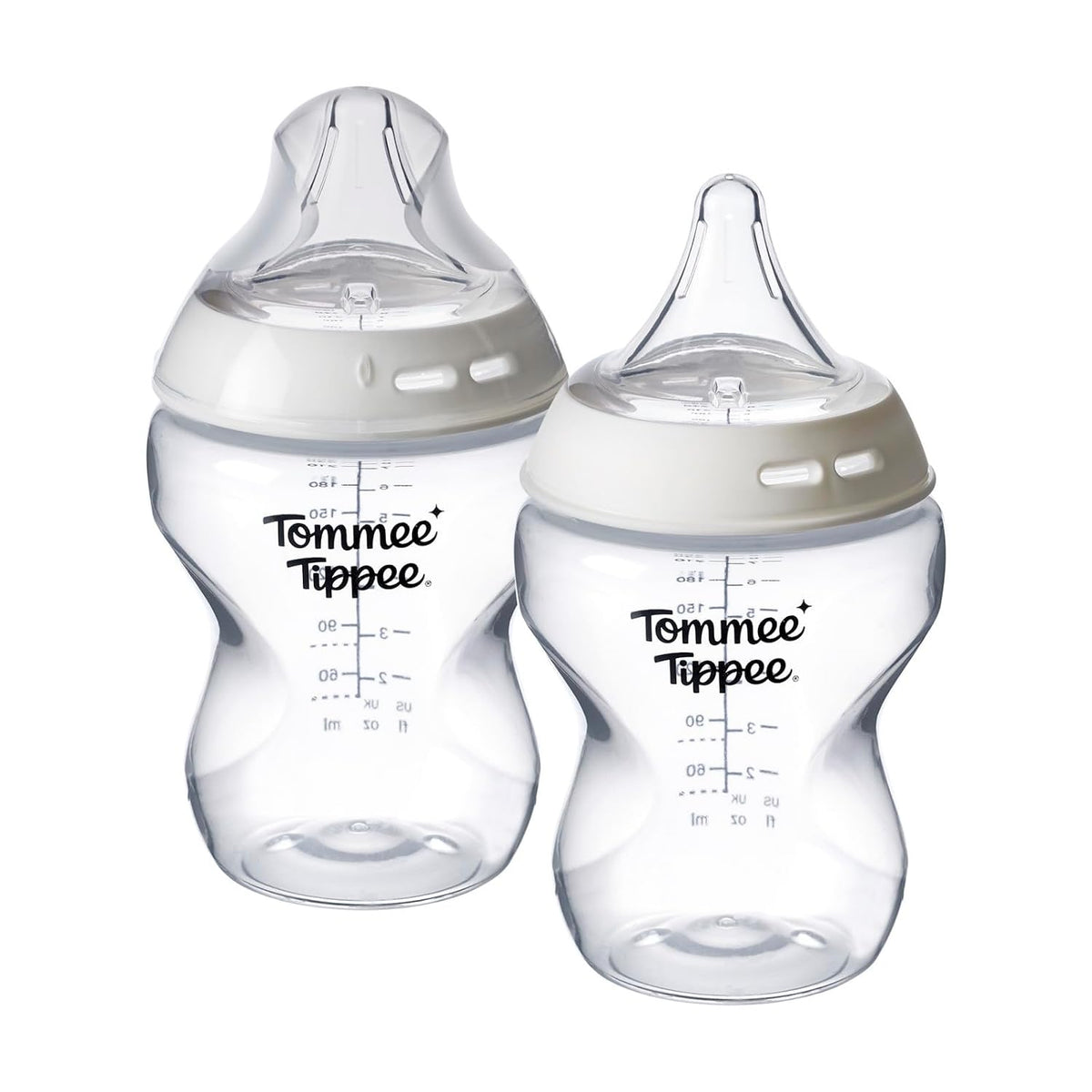 Tommee Tippee Biberones naturales para recién nacido, 0.0 ft+, 9 on...