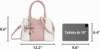 KKXIU Monederos y bolsos para mujer, Bolso tipo cartera con asa sup...