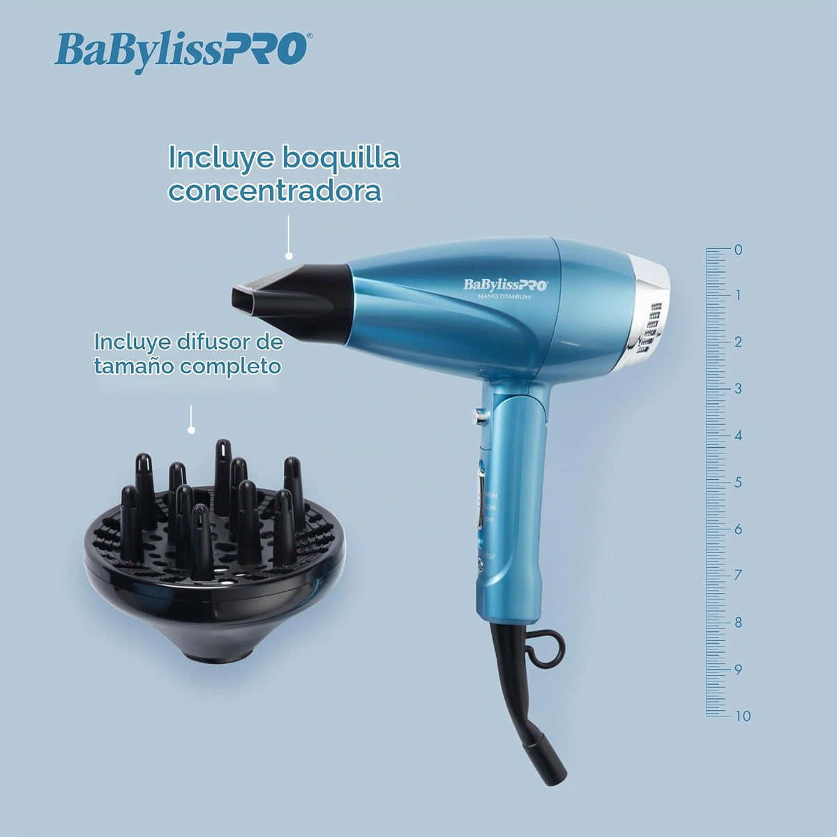 LAS HERRAMIENTAS COMPACTAS BaBylissPRO® Nano Titanium™ ofrecen toda...