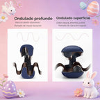 Aima Beauty Onda profunda de 1 pulgada rizador de pelo rizador ondu...