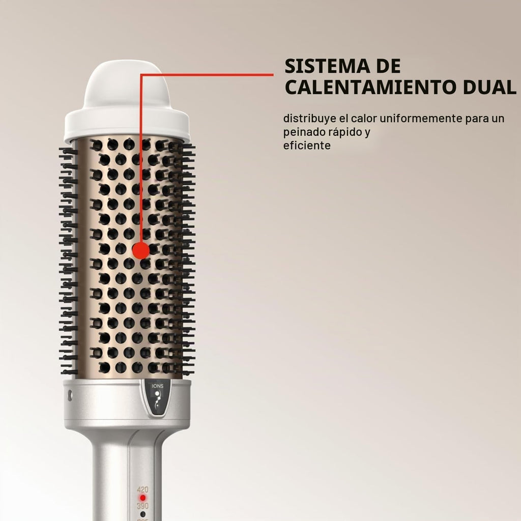 Remington Shine Therapy - Cepillo térmico de 1.75 pulgadas, barril...