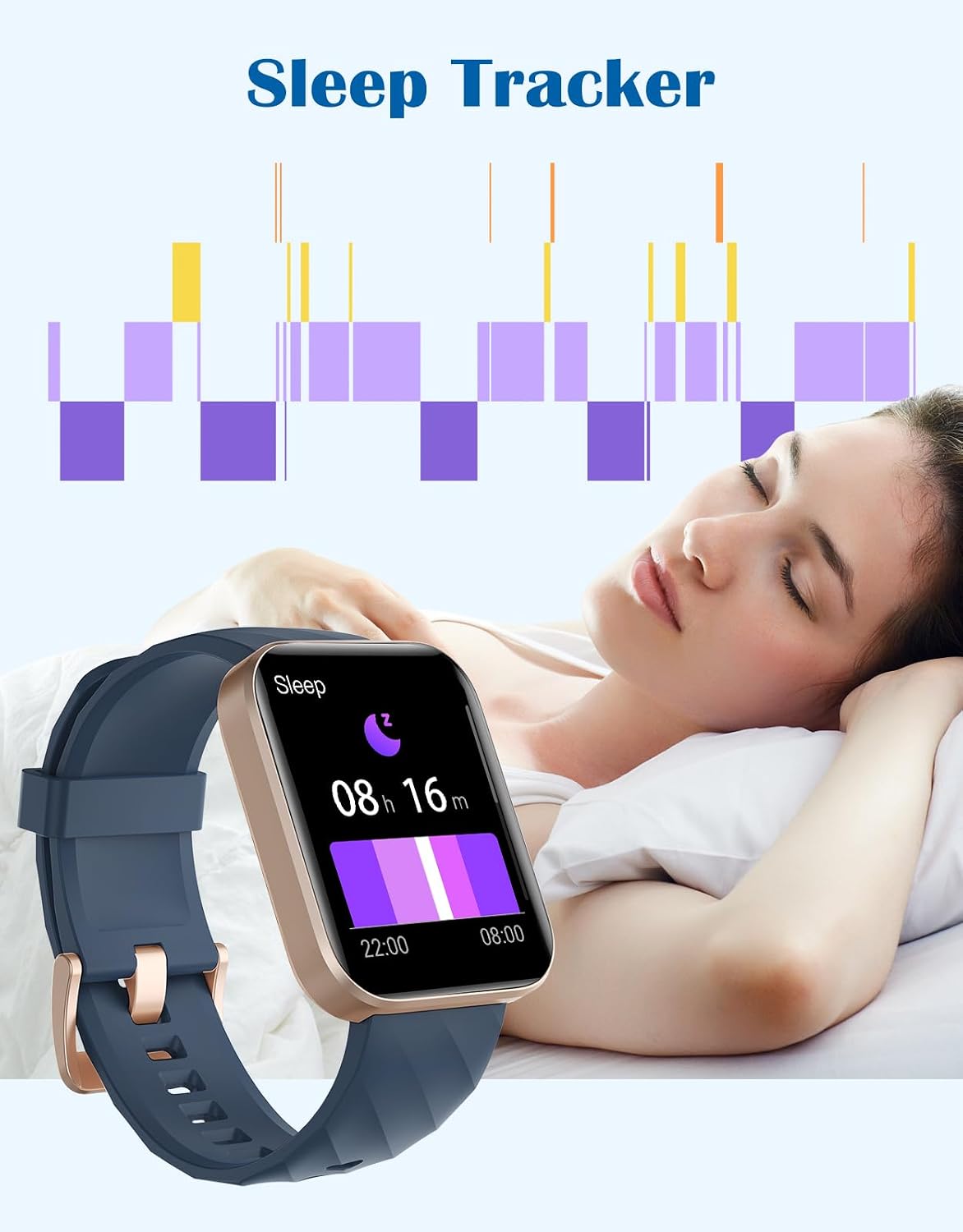 RUIMEN Relojes inteligentes para mujer y hombre (Responder\/Realiza...