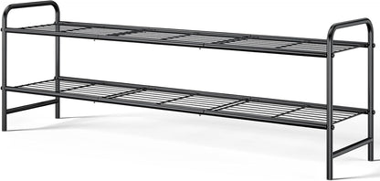 Kitsure Organizador de zapatos de acero inoxidable, 37.3" de ancho...