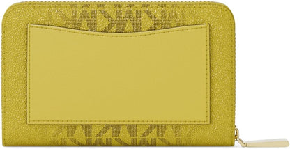 Michael Kors Jet Set - Estuche para tarjetas con cremallera pequeña...