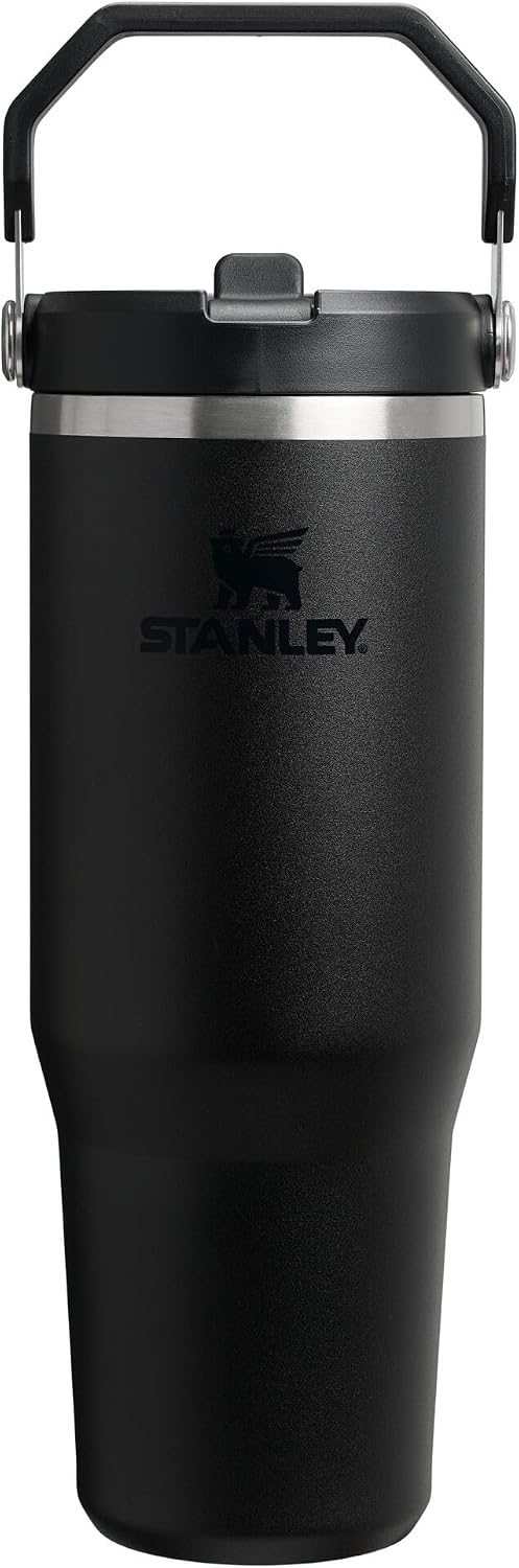 Stanley IceFlow 2.0 - Vaso con pajilla abatible con asa, 30 onzas,...