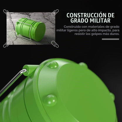 Lichamp Linterna LED para campamento, paquete de 4 linternas alimen...